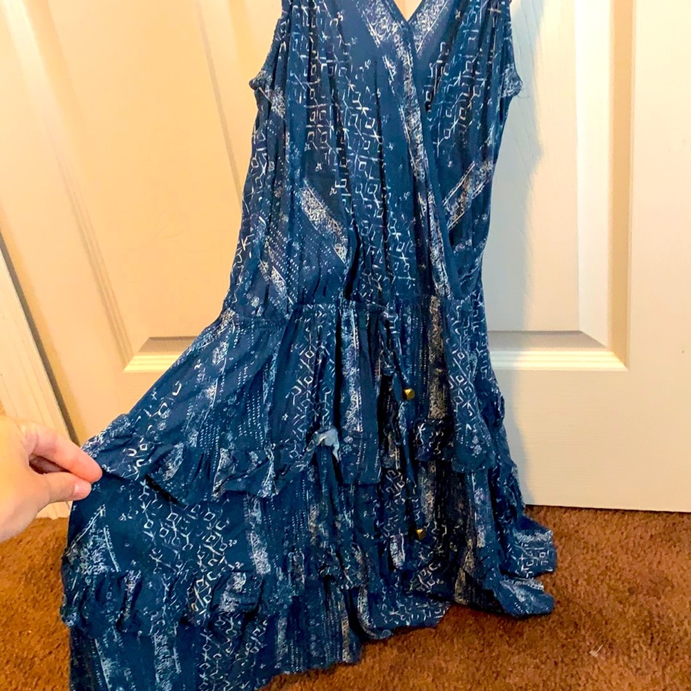 Blue sundress